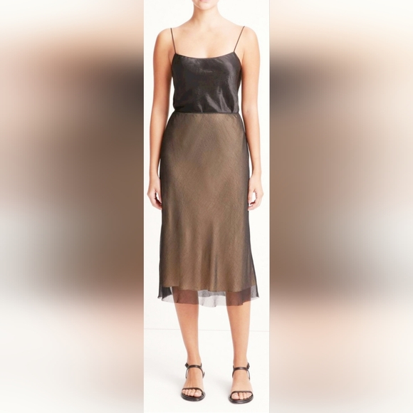 London Rose Women's Tulle Pull On Stretch Skirt Nude Lining Comfy Small - Picture 6 of 16